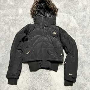 The North Face XS AR4L Bomber 600 Down Puffer Jacket Prodigy Black Winter Coat